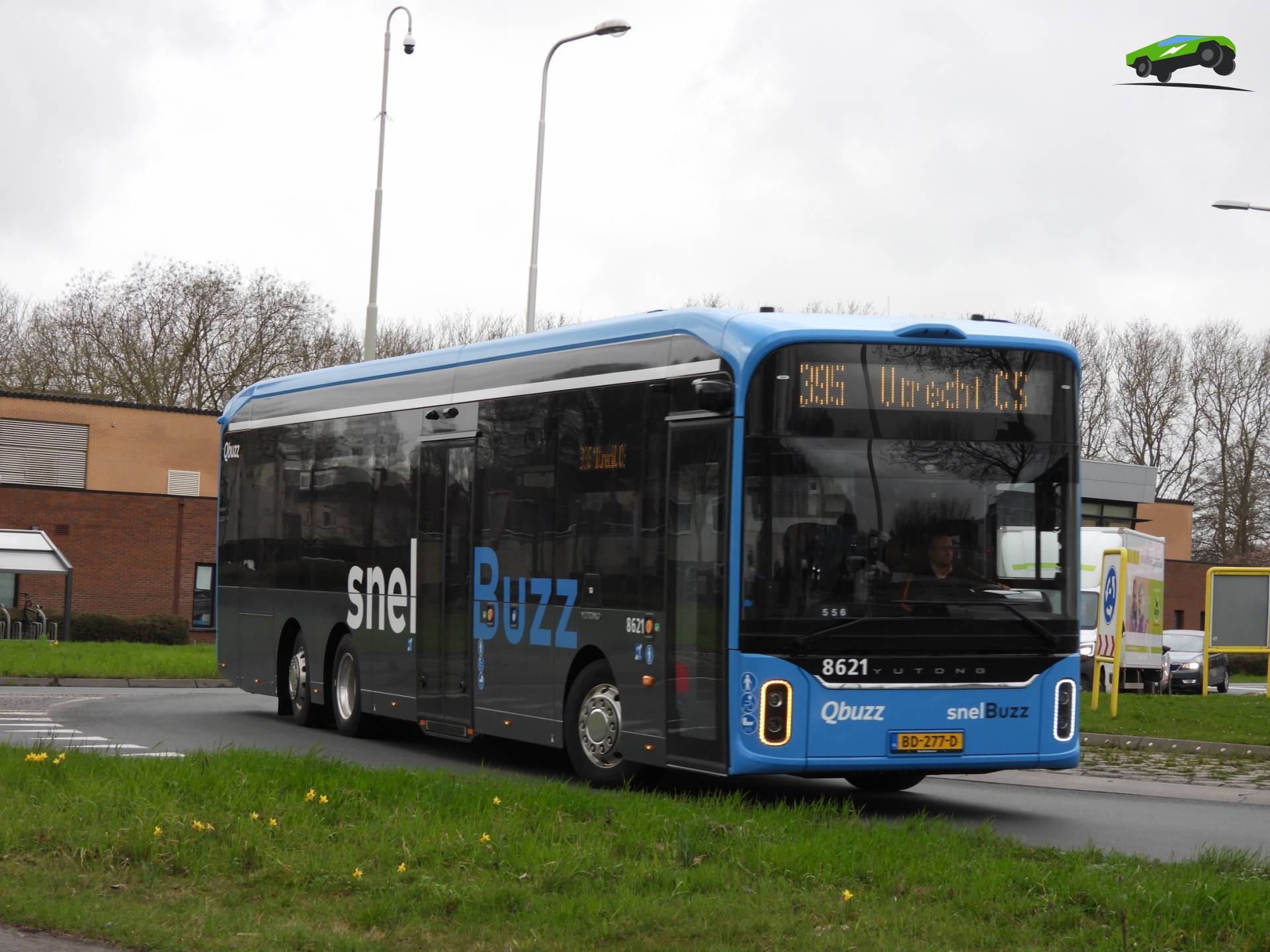 Yutong bus bij Lopikerplein Schoonhoven 2026