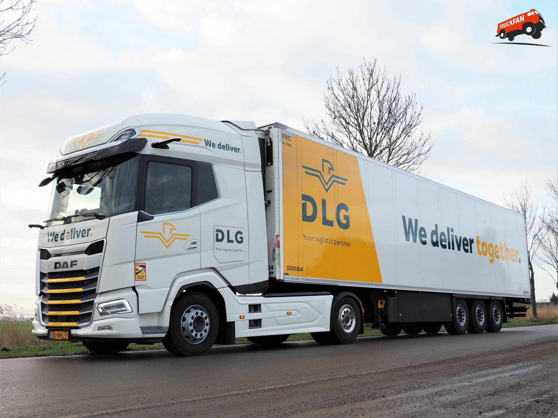 DLG kiest voor 60 op de chauffeur gerichte DAF XG 480 FTP trekkers via BEST Trucks Hoek van...