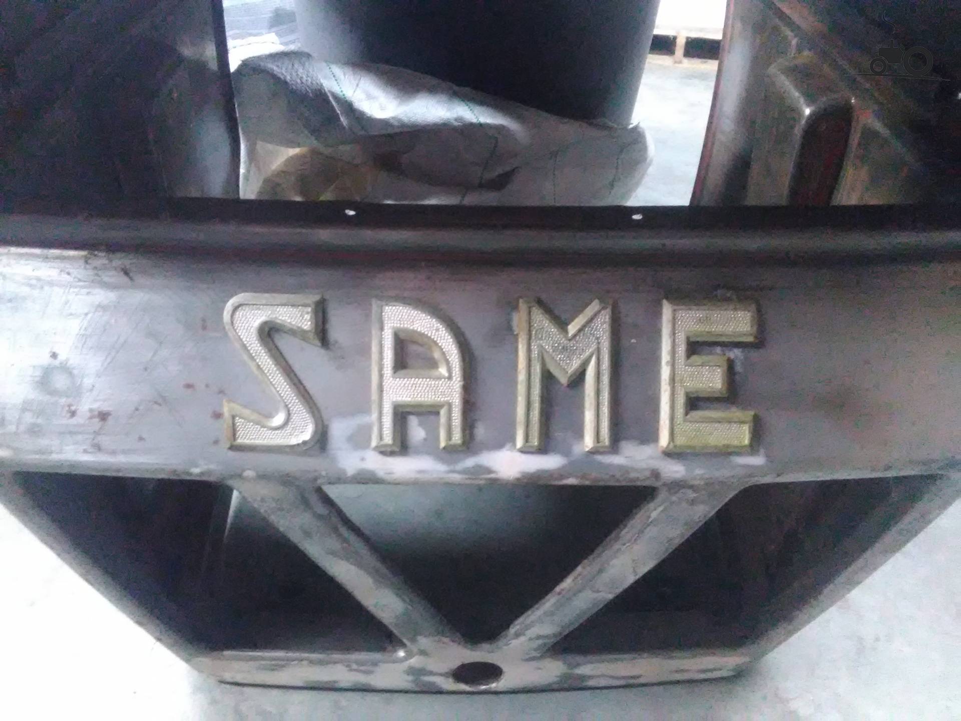 Foto van een Same Leone, van een wel gewaardeerd tractor fan lid deze mooie letters over mogen...